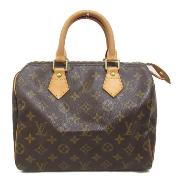 2101217850384 2 LOUIS VUITTON Speedy 25 Handbag Monogram Bag Brown