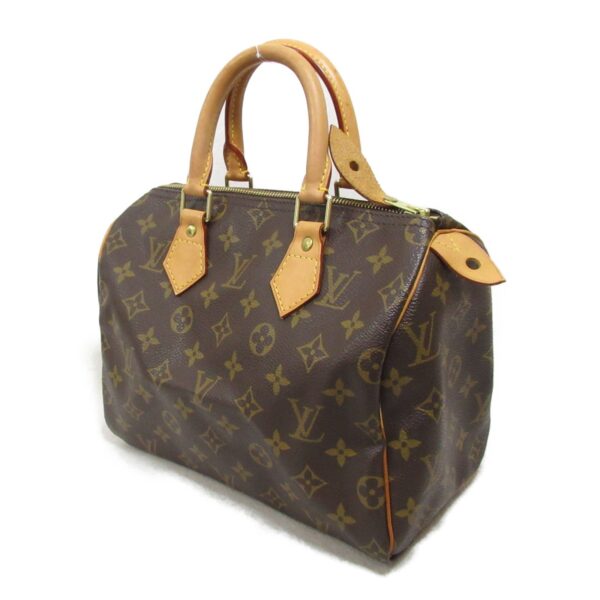 2101217850384 4 LOUIS VUITTON Speedy 25 Handbag Monogram Bag Brown