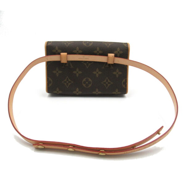 2101217850513 2 LOUIS VUITTON Pochette Florentine Waist Bag Monogram Bag Brown