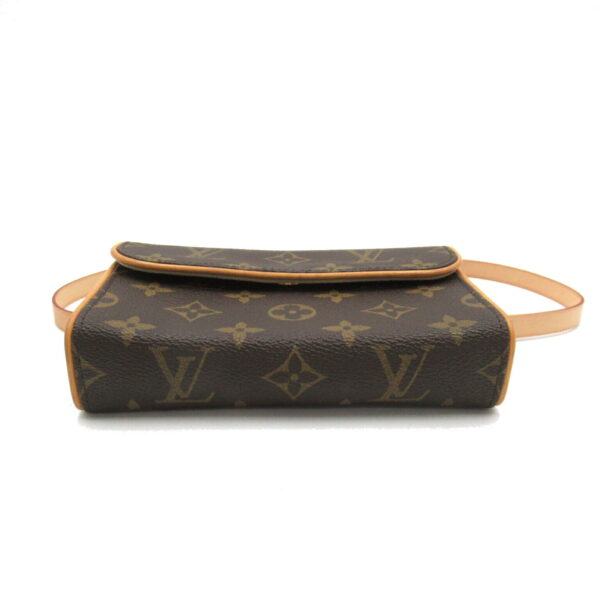 2101217850513 4 LOUIS VUITTON Pochette Florentine Waist Bag Monogram Bag Brown