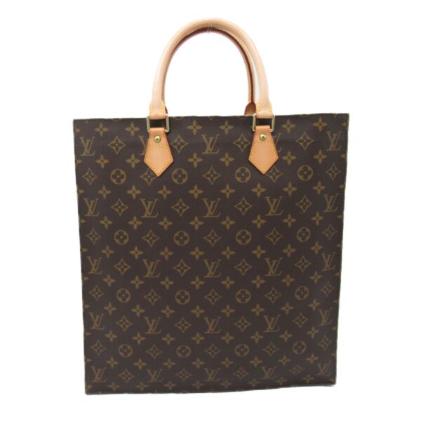 2101217850780 3 LOUIS VUITTON Sac Tote Bag Monogram Bag Brown