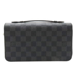 2101217851060 1 Louis Vuitton Pochette Jour GM Clutch Black Grey