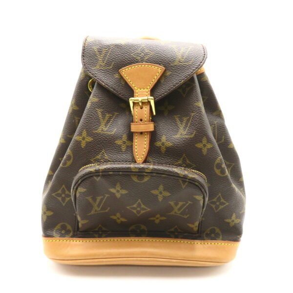 2101217870276 1 Louis Vuitton Mini Montsouris Monogram Rucksack Brown