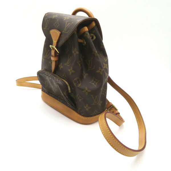 2101217870276 3 Louis Vuitton Mini Montsouris Monogram Rucksack Brown