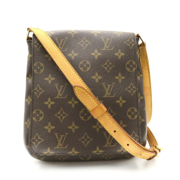 2101217872447 1 Louis Vuitton Musette Salsa Long Monogram Shoulder Bag Brown