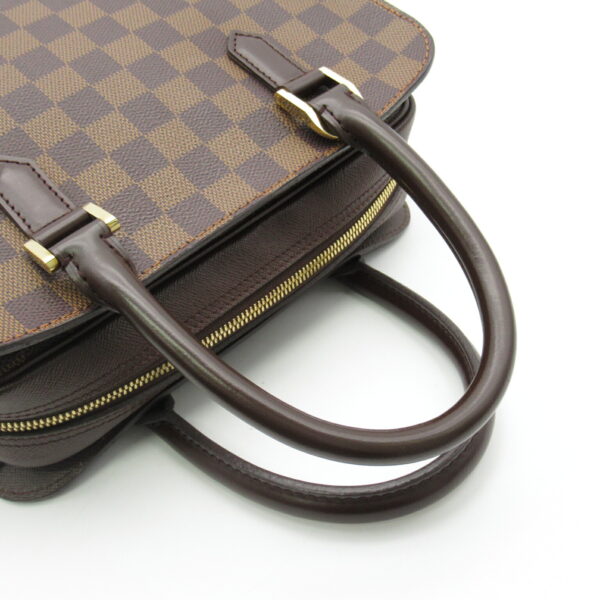 2101217877916 8 Louis Vuitton Triana Damier Handbag Brown