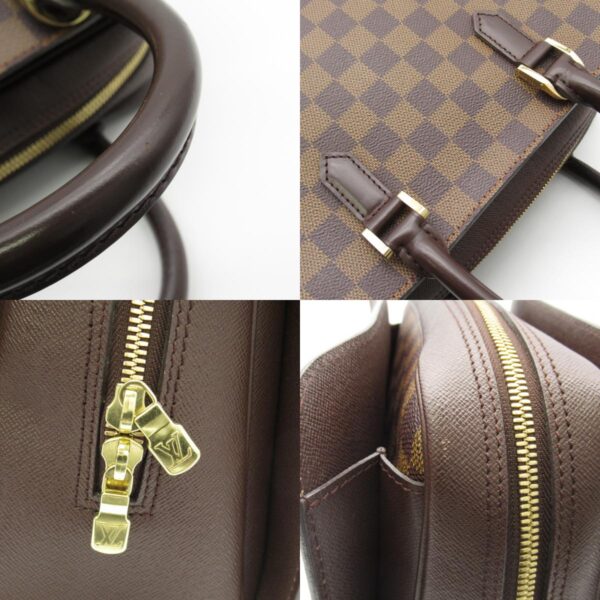 2101217877916 9c Louis Vuitton Triana Damier Handbag Brown