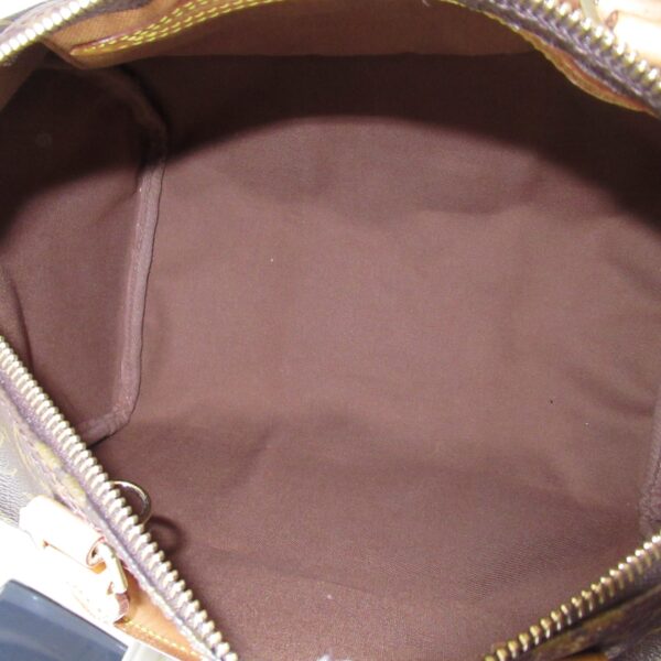 2101217881777 9 Louis Vuitton Speedy 30 Monogram Handbag Brown