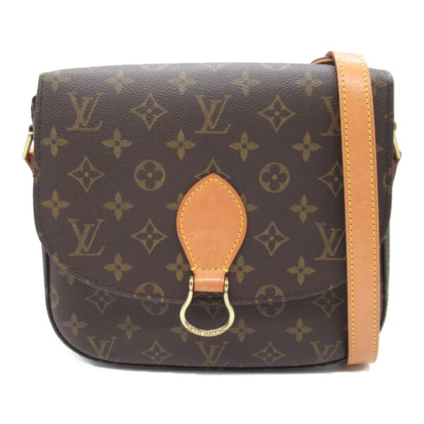 2101217882156 3 Louis Vuitton Saint Cloud 24 Monogram Shoulder Bag Brown