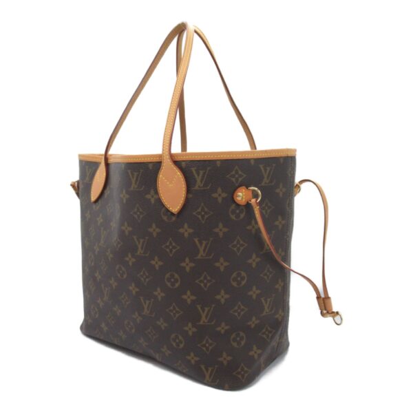 2101217882217 4 Louis Vuitton Neverfull MM Monogram Tote Bag Brown