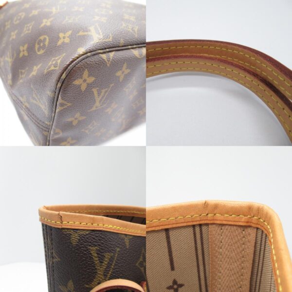 2101217882217 8c Louis Vuitton Neverfull MM Monogram Tote Bag Brown