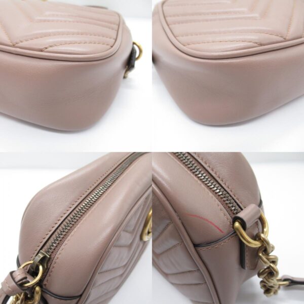 2101217882255 7c Gucci Gg Marmont Shoulder Bag Beige