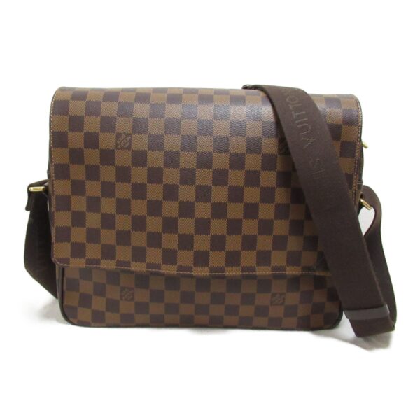 2101217882286 2 Louis Vuitton Shelton MM Damier Shoulder Bag Brown