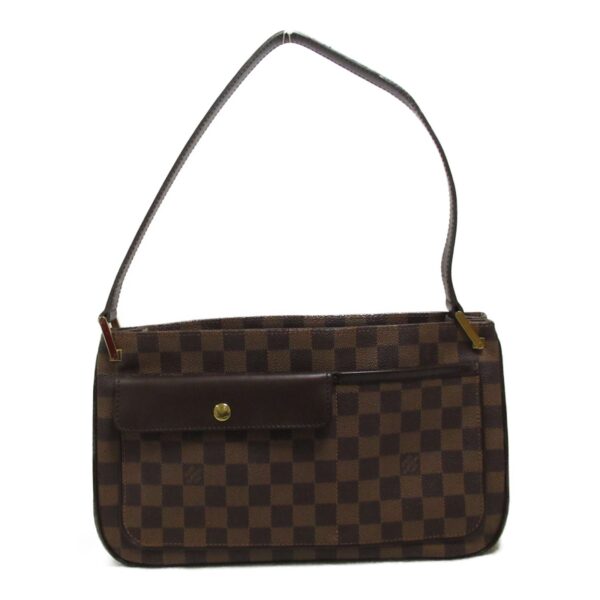 2101217882583 2 Louis Vuitton Aubagne Damier Shoulder Bag Brown