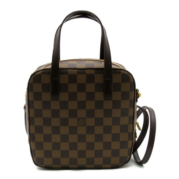 2101217883962 1 LOUIS VUITTON Spontini Shoulder Bag Damier Bag Brown