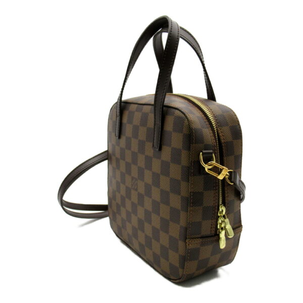 2101217883962 2 LOUIS VUITTON Spontini Shoulder Bag Damier Bag Brown