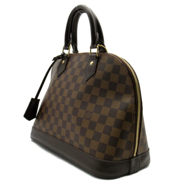 2101217883979 2 LOUIS VUITTON Alma PM Handbag Damier Bag Black