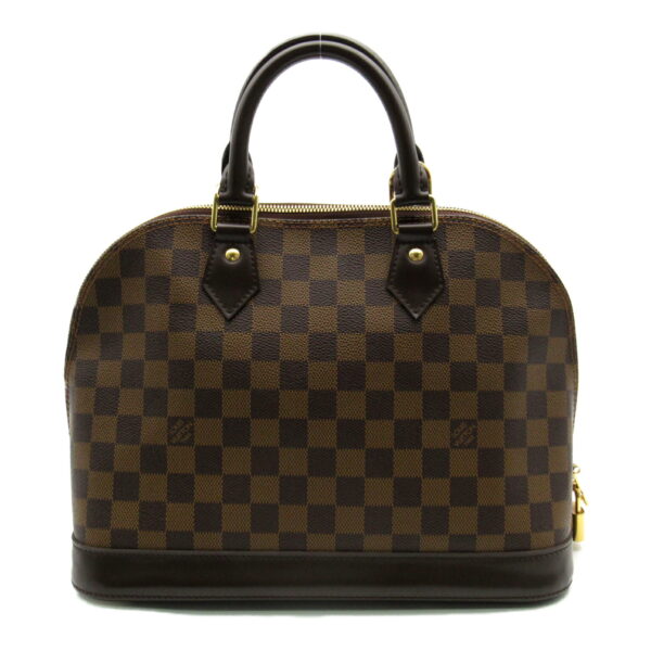 2101217883979 3 LOUIS VUITTON Alma PM Handbag Damier Bag Black