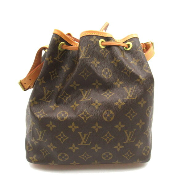 2101217884341 2 LOUIS VUITTON Petit Noe Shoulder Bag Monogram Bag Brown