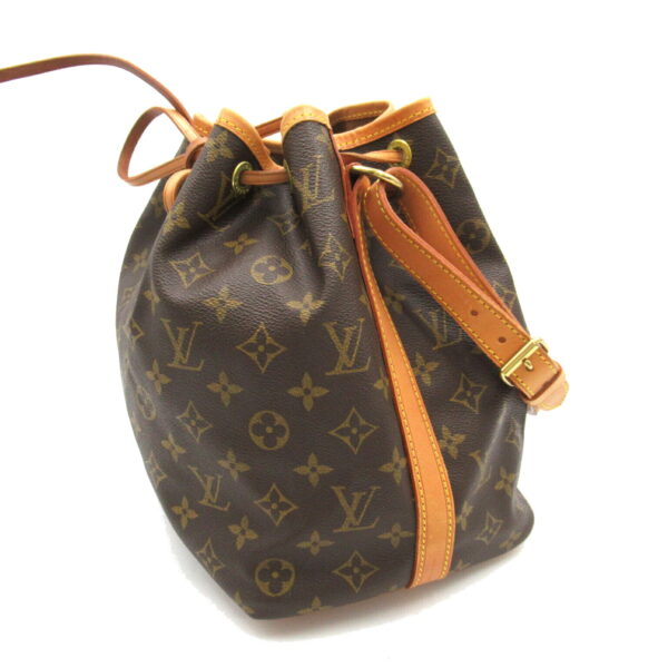 2101217884341 3 LOUIS VUITTON Petit Noe Shoulder Bag Monogram Bag Brown