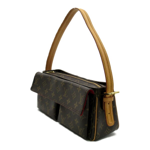 2101217884488 2 Louis Vuitton Viva Cite MM Monogram Shoulder Bag Brown