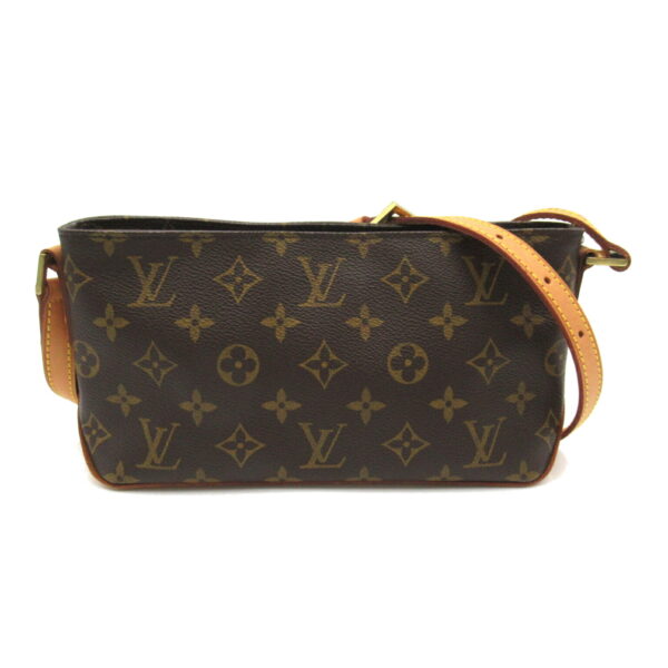 2101217884969 1 Louis Vuitton Trotter Monogram Shoulder Bag Brown