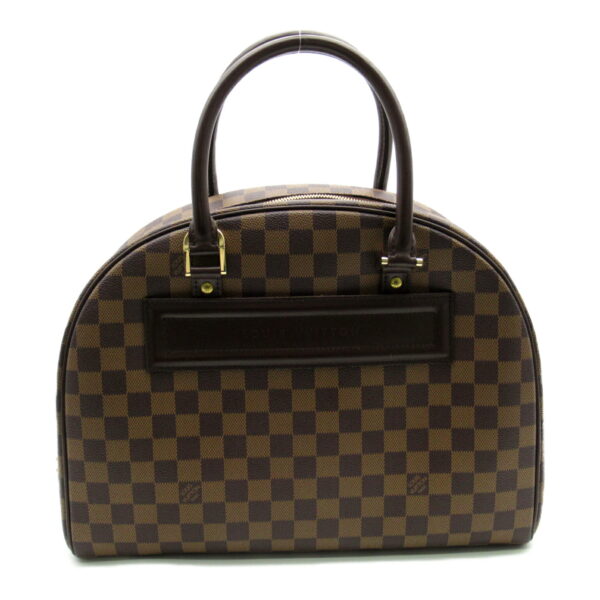 2101217885287 1 LOUIS VUITTON Nolita Handbag Damier Bag Brown