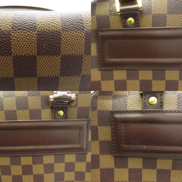 2101217885287 12c LOUIS VUITTON Nolita Handbag Damier Bag Brown