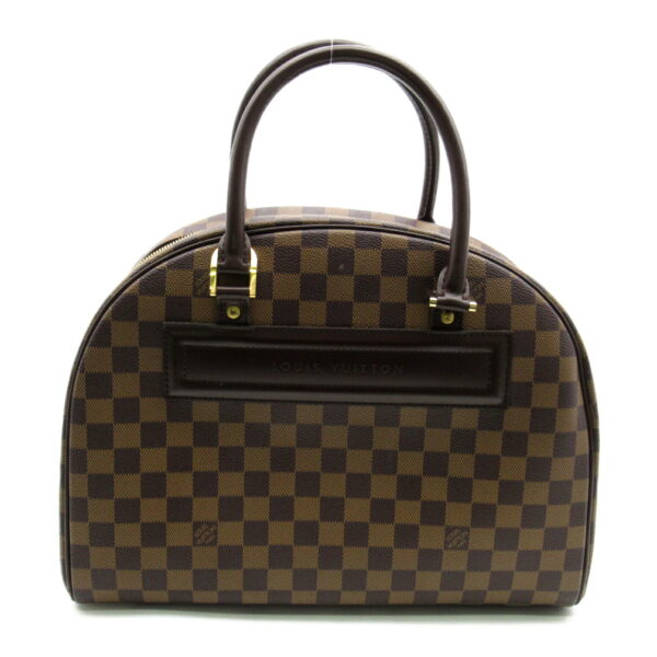 2101217885287 3 LOUIS VUITTON Nolita Handbag Damier Bag Brown