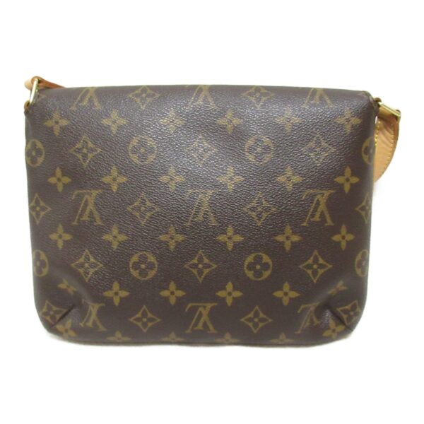 2101217885331 3 LOUIS VUITTON Musette Tango Long Shoulder Bag Monogram Bag Brown