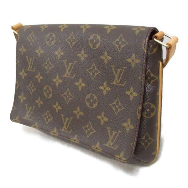 2101217885331 4 LOUIS VUITTON Musette Tango Long Shoulder Bag Monogram Bag Brown