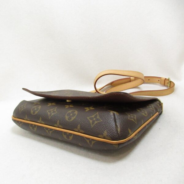 2101217885331 5 LOUIS VUITTON Musette Tango Long Shoulder Bag Monogram Bag Brown