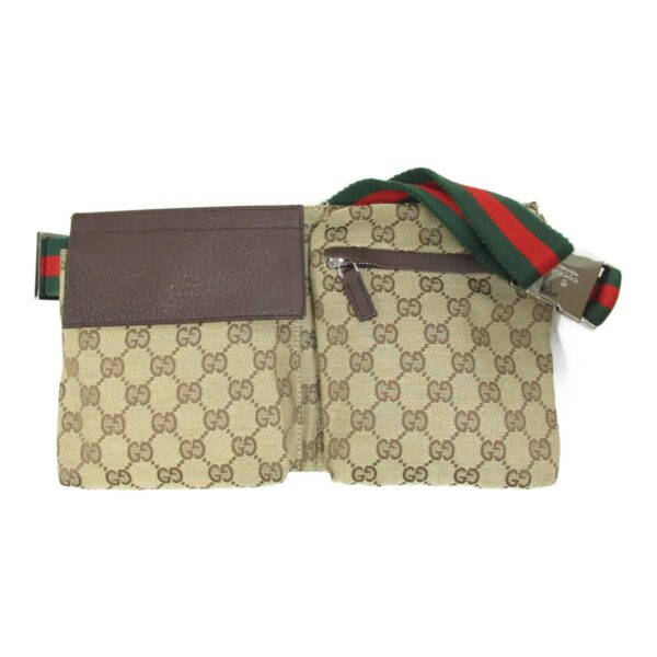 2101217885645 2 Gucci Gg Waist Bag Brown