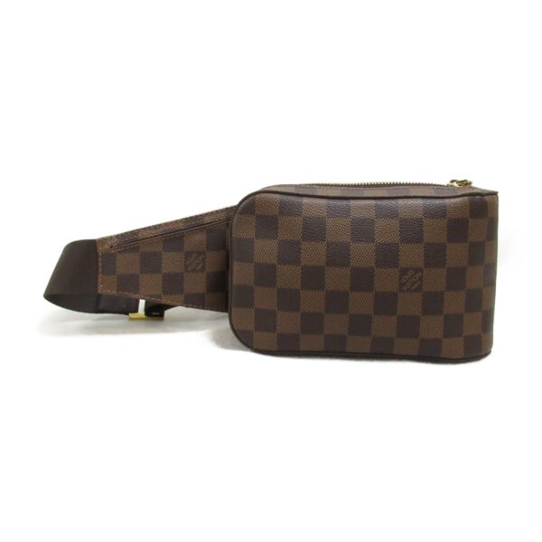 2101217885713 2 LOUIS VUITTON Jeronimos Waist Bag Damier Bag Brown