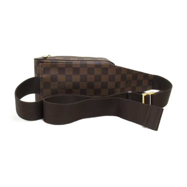 2101217885713 3 LOUIS VUITTON Jeronimos Waist Bag Damier Bag Brown