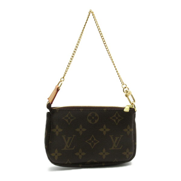 2101217885904 3 Louis Vuitton Mini Pochette Monogram Accessory Pouch Brown