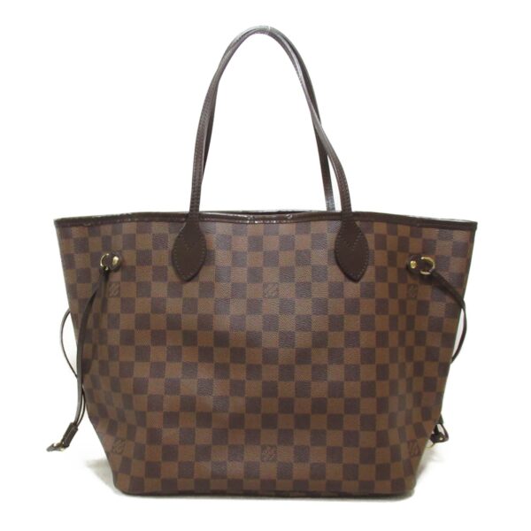 2101217886048 2 LOUIS VUITTON Neverfull MM Tote Bag Damier Bag Brown