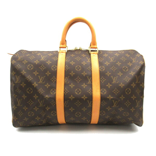 2101217886260 1 LOUIS VUITTON Keepall 45 Bag Monogram Bag Brown