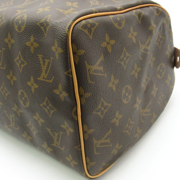 2101217886321 6 Louis Vuitton Speedy 30 Monogram Handbag Brown