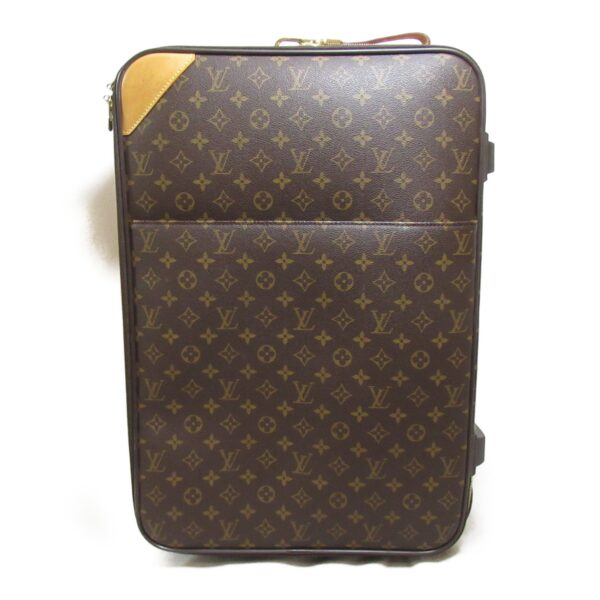 2101217886338 2 LOUIS VUITTON Pegas 55 Carry Bag Monogram Bag Brown