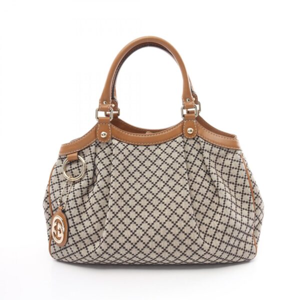 2101217886376 1 Gucci Sookie Diamante Handbag Bag Brown