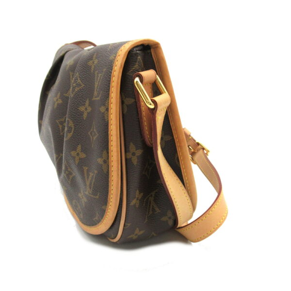 2101217886451 3 Louis Vuitton Menilmontant PM Monogram Shoulder Bag Brown