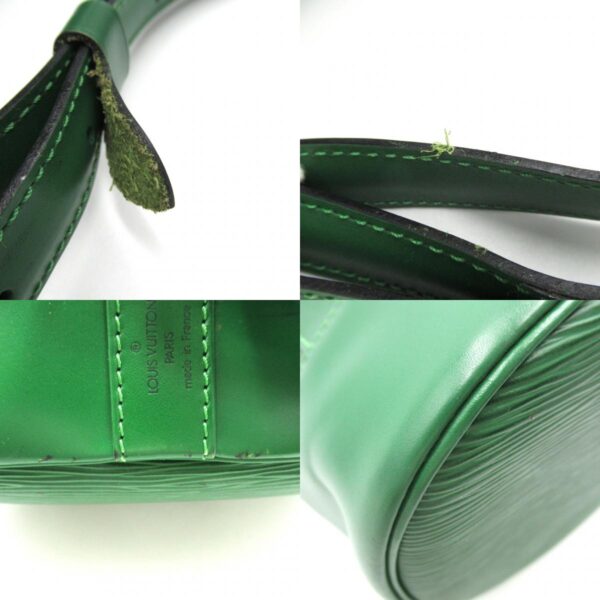 2101217886536 10c LOUIS VUITTON Randonnée PM Shoulder Bag Epi Bag Green