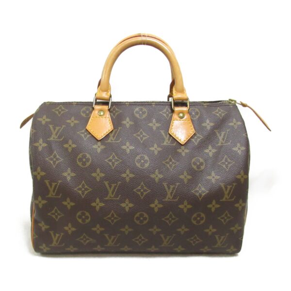 2101217886772 2 Louis Vuitton Speedy 30 Monogram Handbag Brown