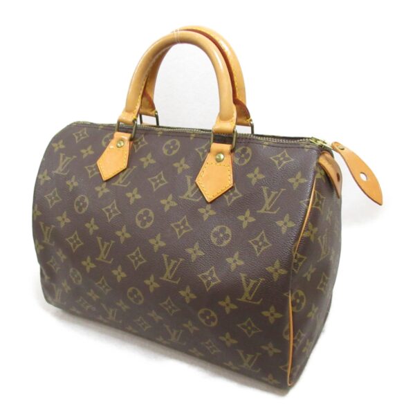 2101217886772 4 Louis Vuitton Speedy 30 Monogram Handbag Brown