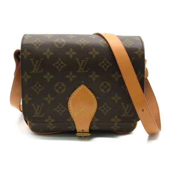 2101217886857 1 Louis Vuitton Cartesier 26 Monogram Shoulder Bag Brown