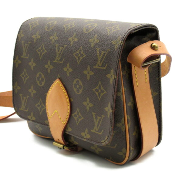 2101217886857 2 Louis Vuitton Cartesier 26 Monogram Shoulder Bag Brown