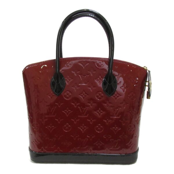 2101217887182 3 LOUIS VUITTON Lockit PM Handbag Vernis Bag Red