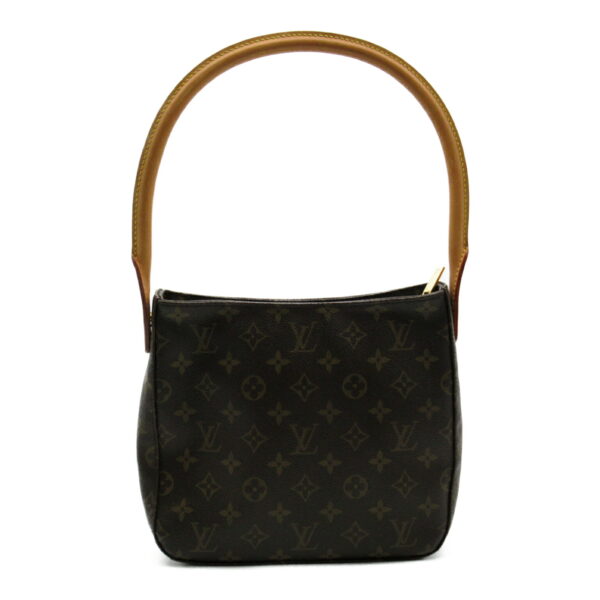 2101217887205 3 Louis Vuitton Looping MM Monogram Shoulder Bag Brown