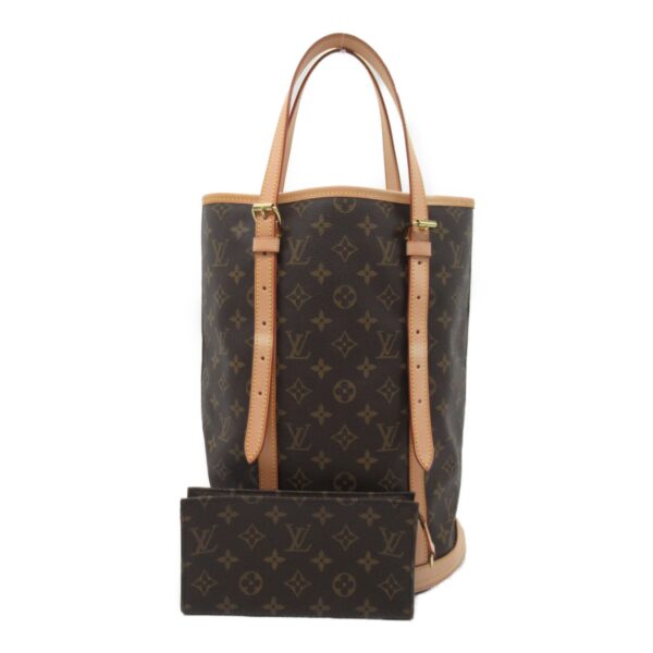 2101217887403 3 LOUIS VUITTON Bucket GM Tote Bag Monogram Bag Brown